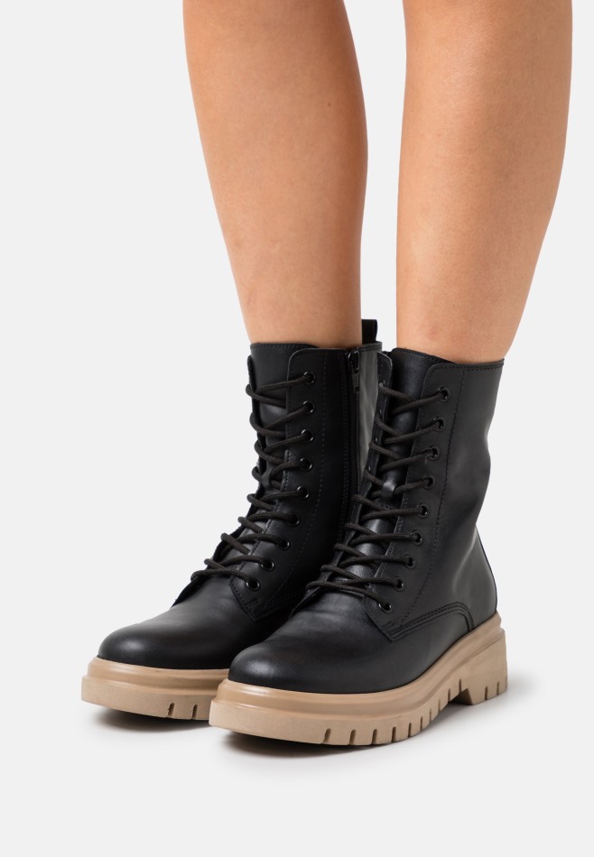 Bottines à Lacets Bleu Gabor | Exclusif